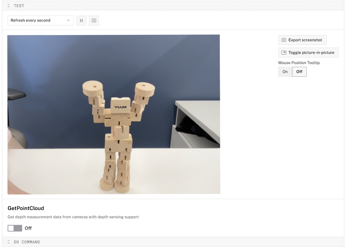 Example Camera view